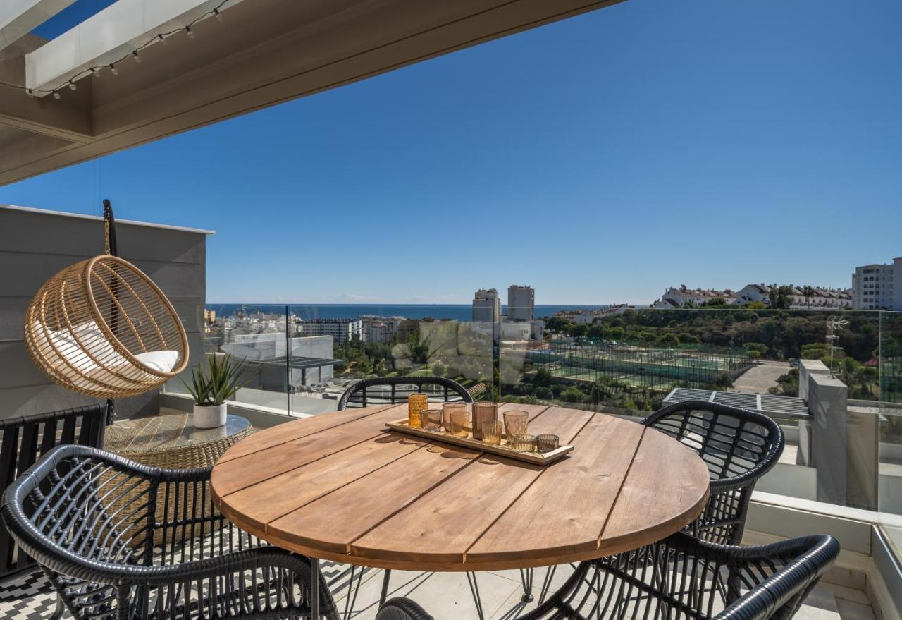Апартаменты Ar 17 South Bay Эстепона Экстерьер фото